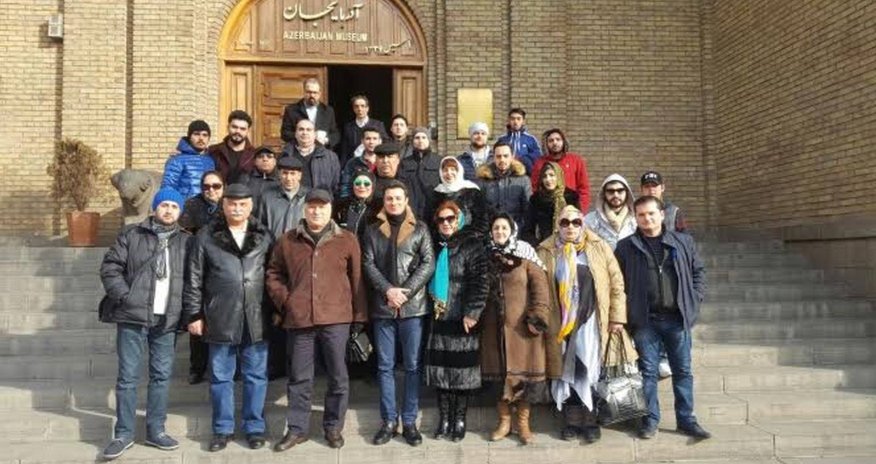 Musiqili Teatrın kollektivi Şəhriyarın məqbərəsini ziyarət edib