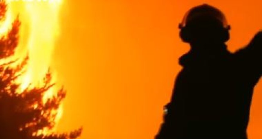 Чили охватили лесные пожары - ВИДЕО