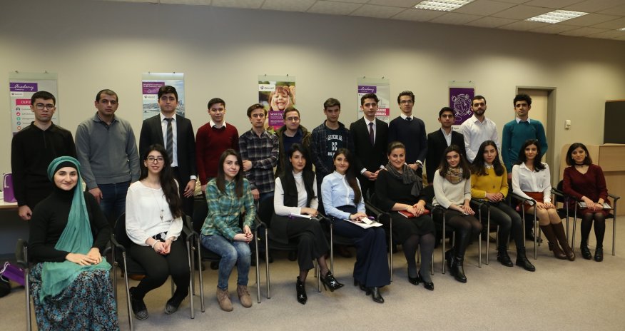 Azercell CEO meets Student Bursary Program winners