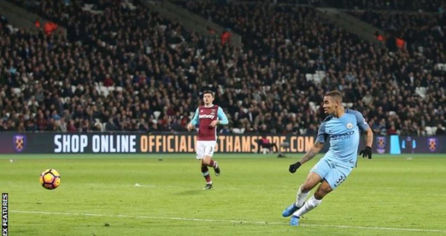 West Ham United 0 - 4 Manchester City