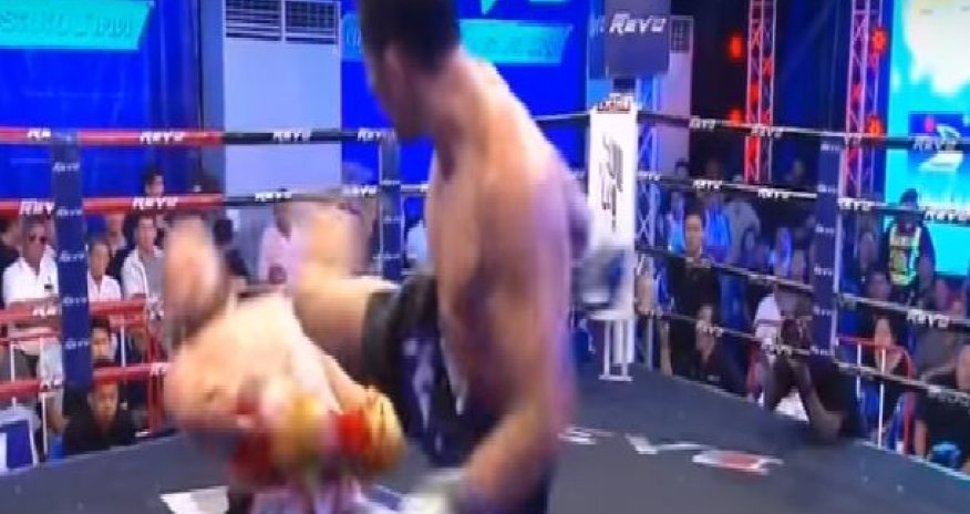 Kikboksçu “Matrisa” filmindəki əfsanəvi tryuku təkrarladı