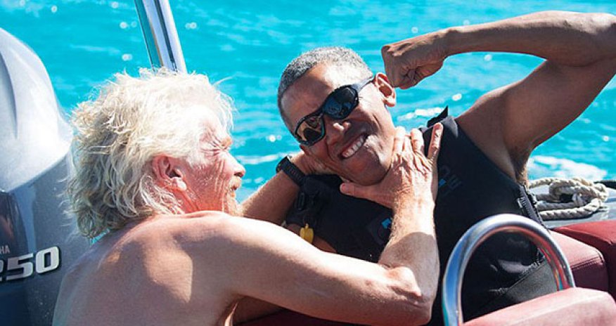 Обама на заслуженном отдыхе - ФОТО+ВИДЕО