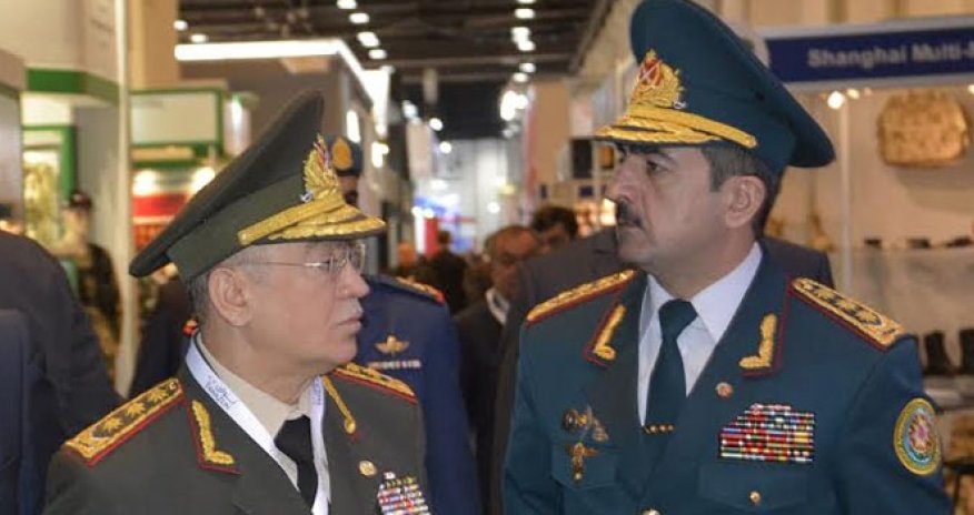 Azərbaycan generalları futbol matçında