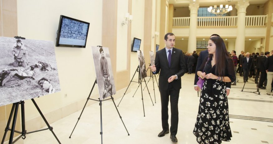 Leyla Əliyeva “Sonsuz dəhliz”i izlədi - FOTOLAR