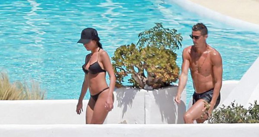 Kriştiano Ronaldo yeni sevgilisi ilə - FOTO