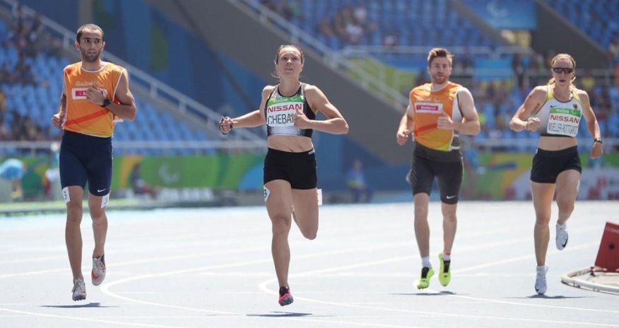 Azerbaijani para-athlete in Baku 2017 finals