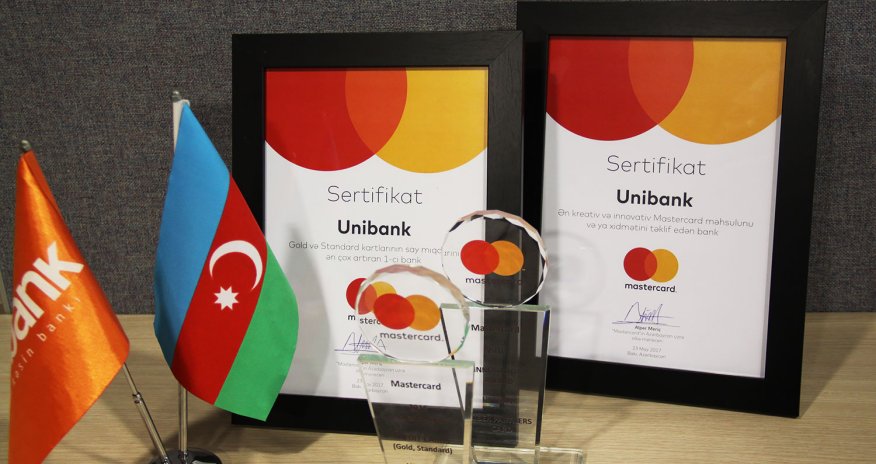 Unibank ilin ən innovativ bankı seçildi