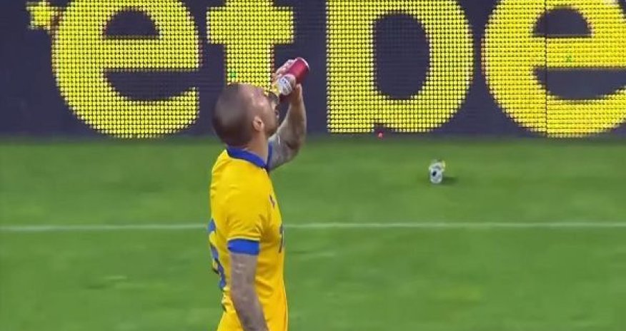 Выпил пиво и забил гол – ВИДЕО