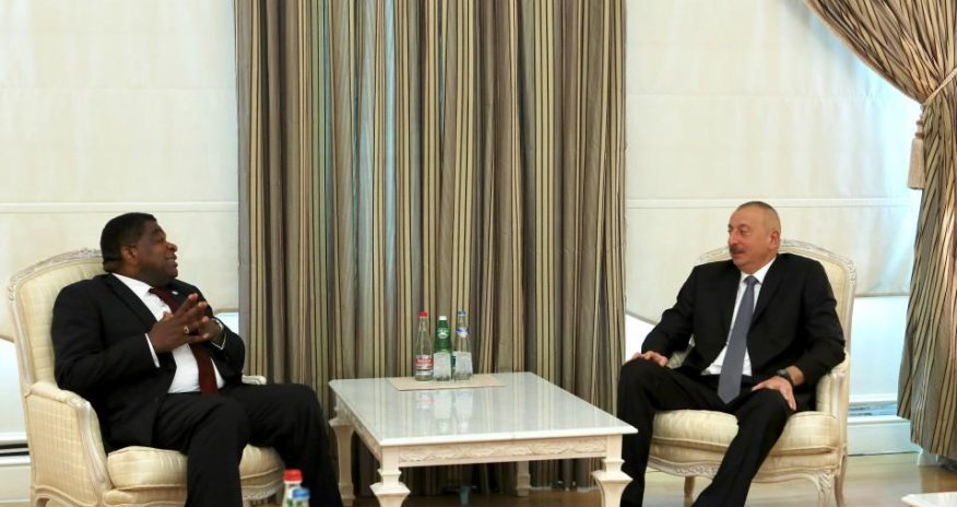 İlham Əliyev Martin Çunqonqu qəbul edib