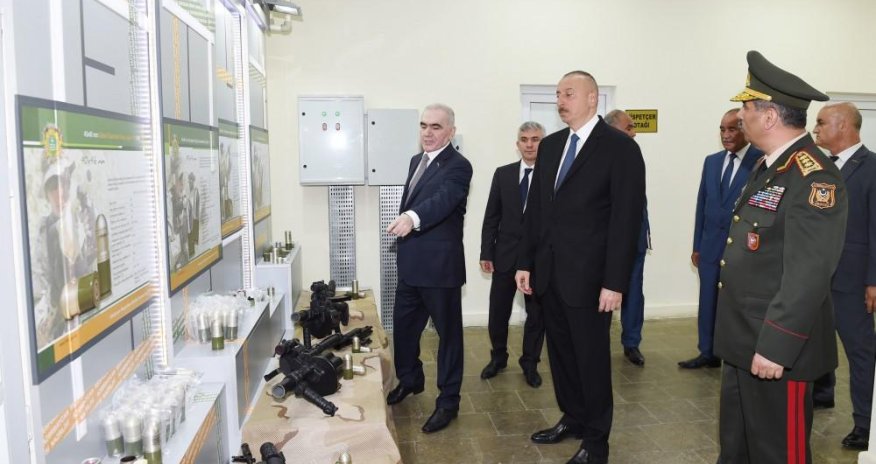 Открылся завод по производству боеприпасов