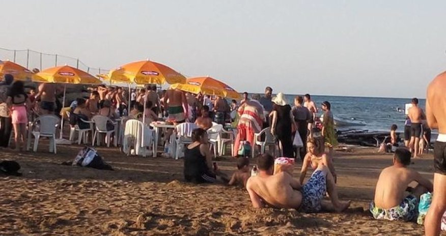 Bakıda polkovnik dənizdə batdı , FHN kömək edə bilmədi - VIDEO