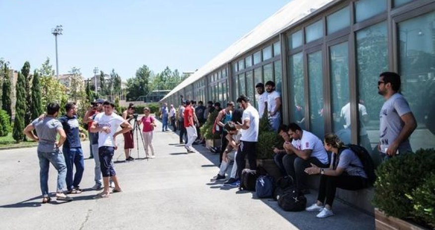 В Баку протестуют известные спортсмены 