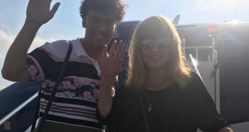 Alla da Bakıya gəldi