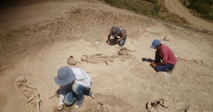 Lerikdə antik dövrə aid qəbiristanlıq və yaşayış yeri aşkarlandı - FOTO