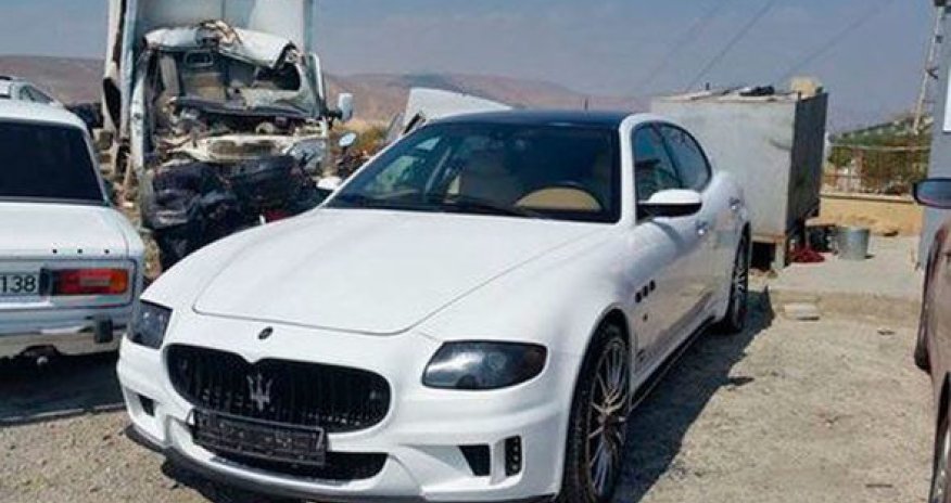 Maserati Рашада Садыгова отправлен на штрафстоянку 