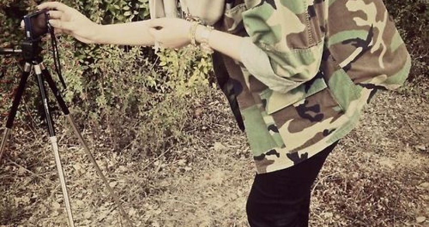 Hicablı qızla oğlan parkda min hoqqadan çıxdı - VIDEO