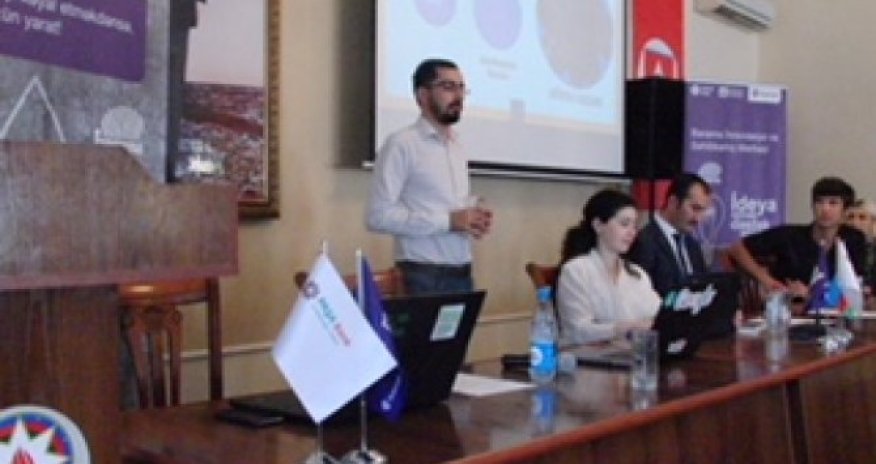 Barama əməkdaşları öz biznesinə başlamaq istəyən Gəncə startapları ilə görüşüb