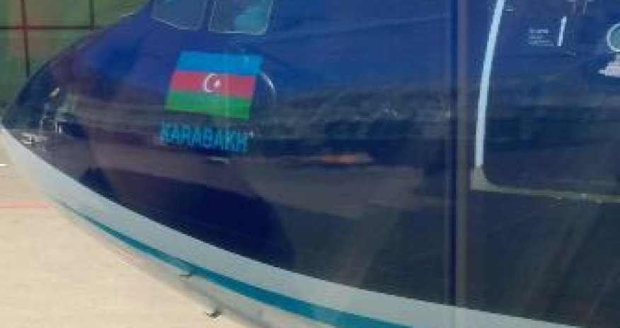 “Qarabağ” İspaniyaya “Qarabağ” təyyarəsində getdi