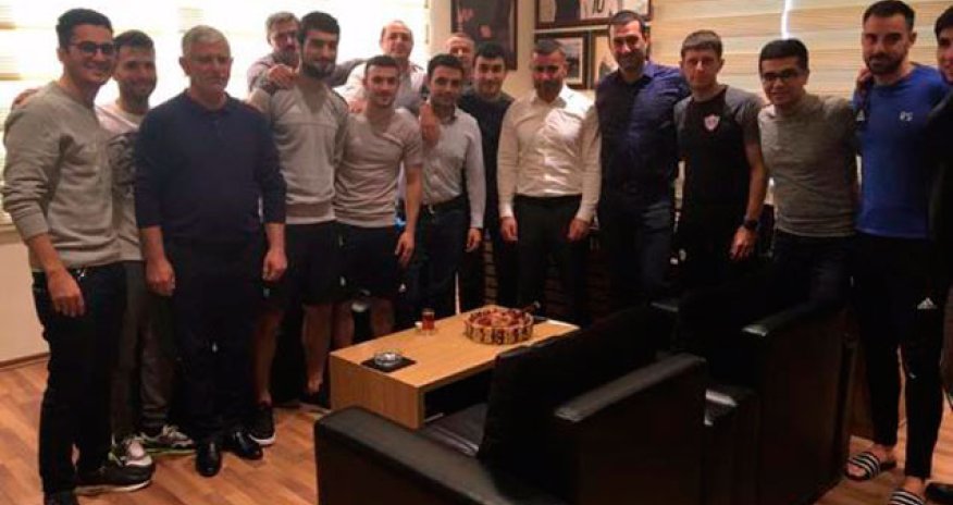 “Qarabağ” Qurban Qurbanovu belə təbrik etdi - FOTO