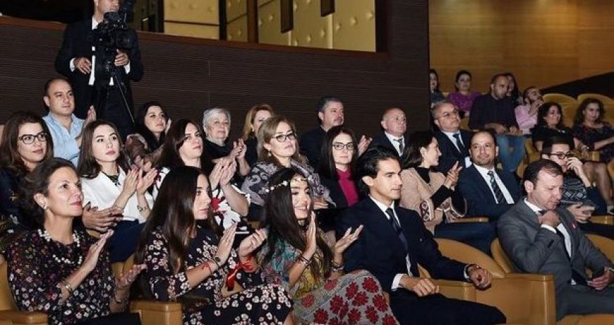 Leyla və Arzu Əliyevalar Luka Safronovun konsertində - FOTO