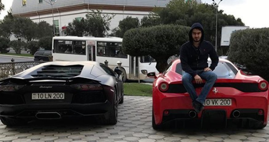 Azərbaycanlı oliqarx oğlunun dəbdəbəli həyatı - FOTO