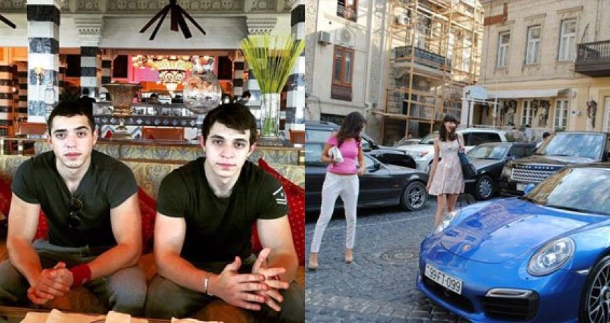 Hacı İbrahimin övladları, milyonluq maşınlar -FOTO