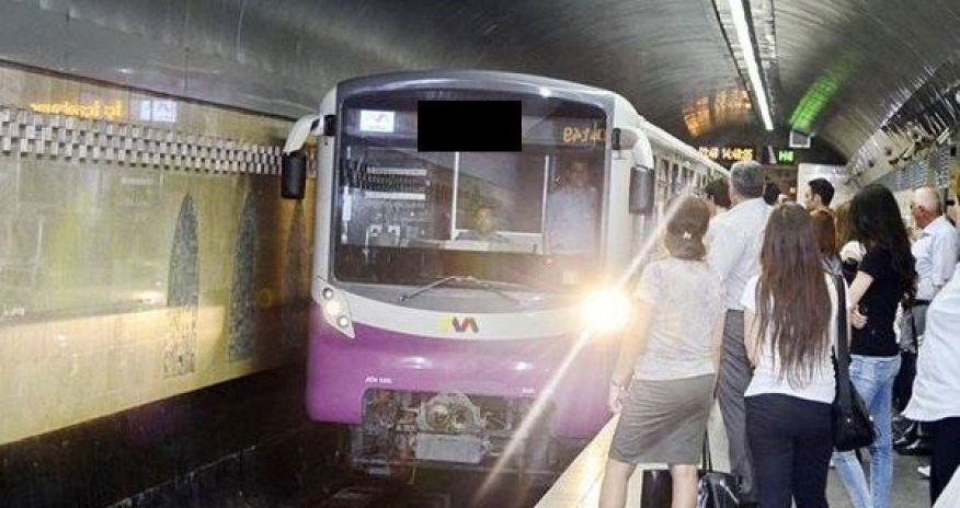 Bakı metrosunda OLAY