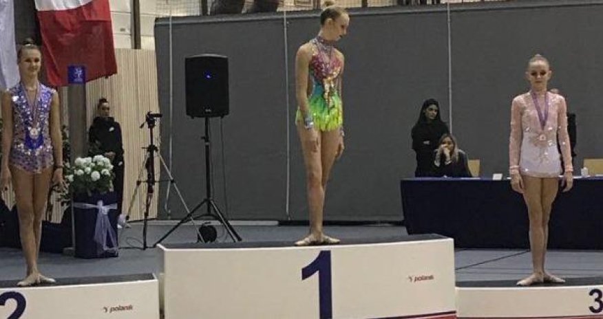 Gimnastımız bürünc medal qazandı