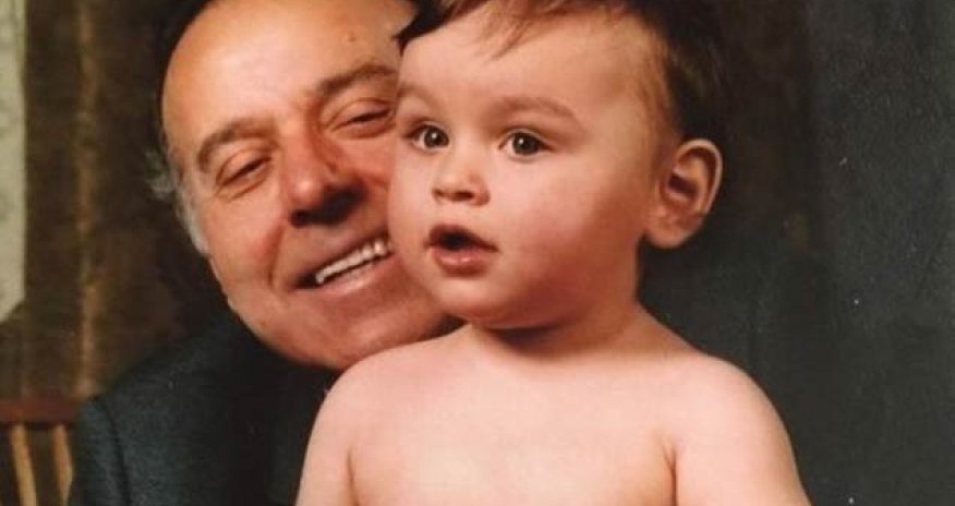 Heydər Əliyevin nəvəsi ilə 34 il əvvəlki - FOTO
