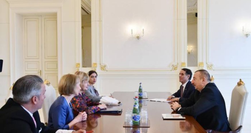 Prezident Britaniyanın ticarət elçisini qəbul edib