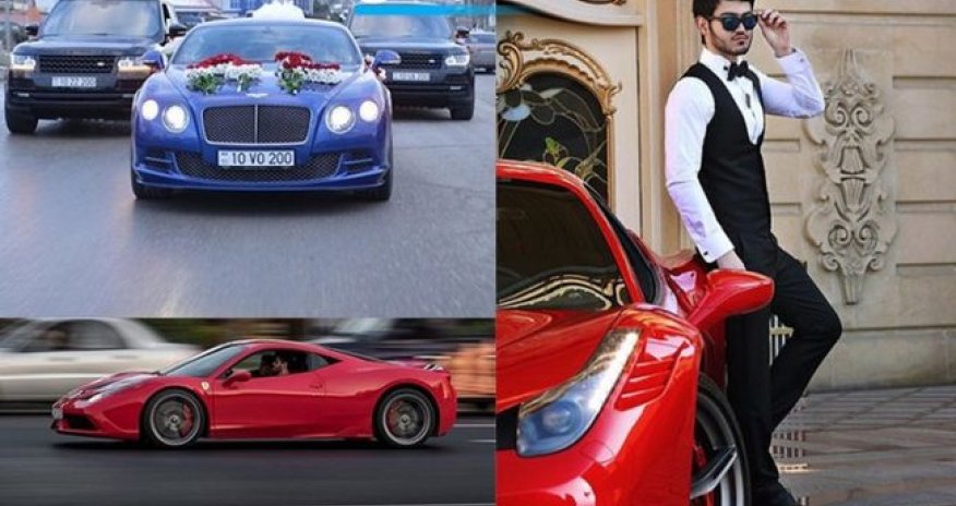 Azərbaycanlı oliqarx oğlunun dəbdəbəli həyatı – FOTOLAR