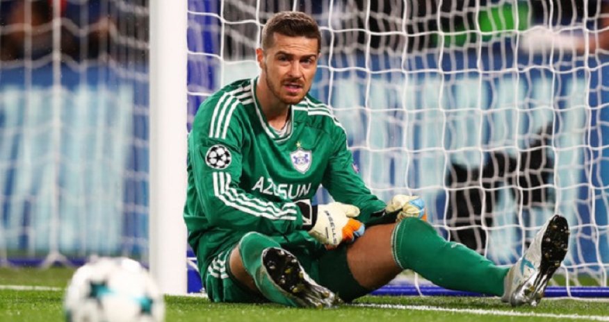 “Qarabağ”ın qapıçısından uğurlu nəticə