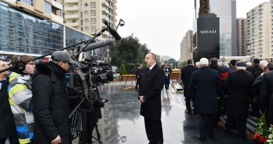 Ilham Aliyev was interviewed by Rossiya-24 correspondent