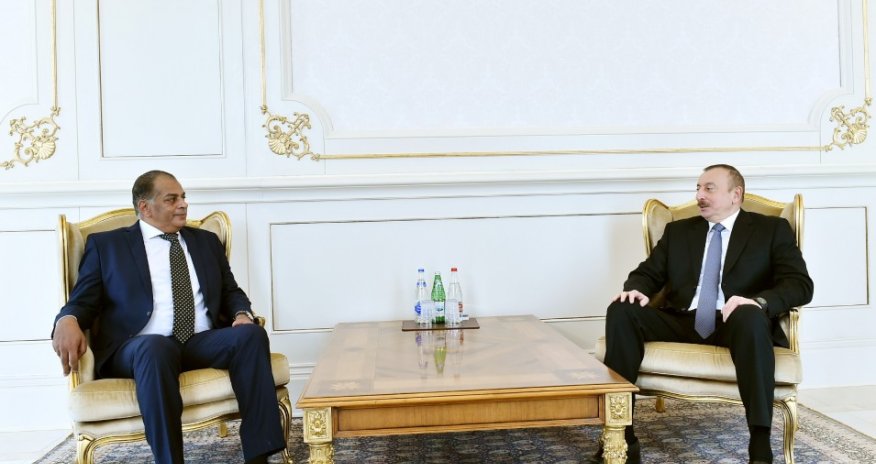 Prezident Misir səfirinin etimadnaməsini qəbul edib