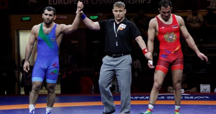 Güləşçilərimiz erməniləri darmadağın etdilər