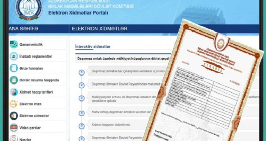 Elektron çıxarışları onlayn yoxlamaq olar