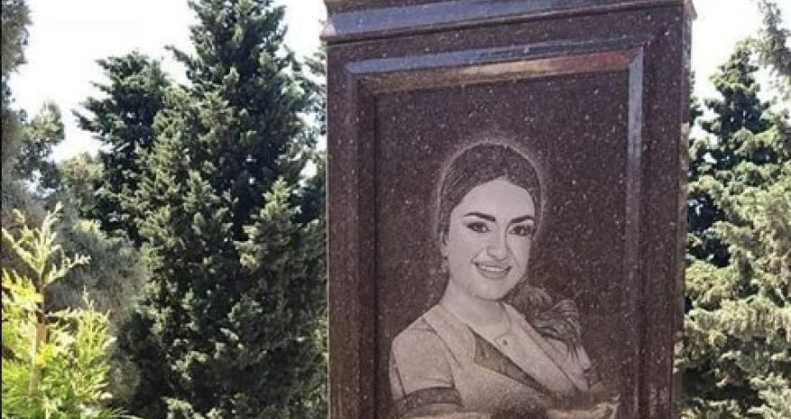 Səbinə Mirzəyevanın məzar daşı görənləri göz yaşına boğdu - FOTOLAR