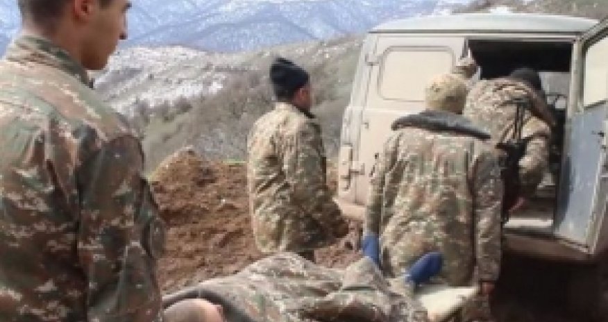 Armenian soldier found dead at combat position