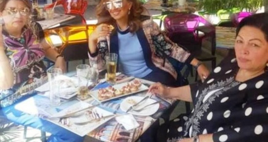 AMEA-nın akademik xanımları pivə içir - FOTOLAR