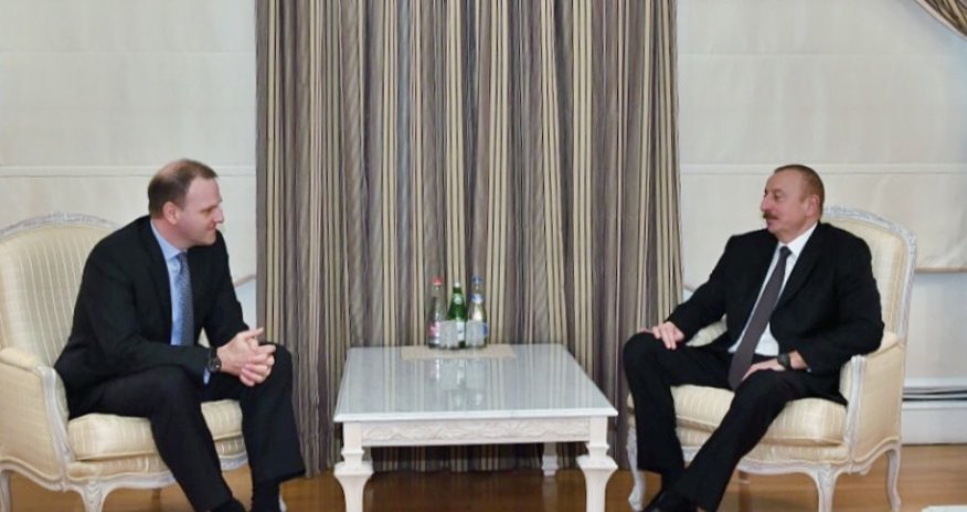 “Microsoft”un rəsmisi prezidentin qəbulunda