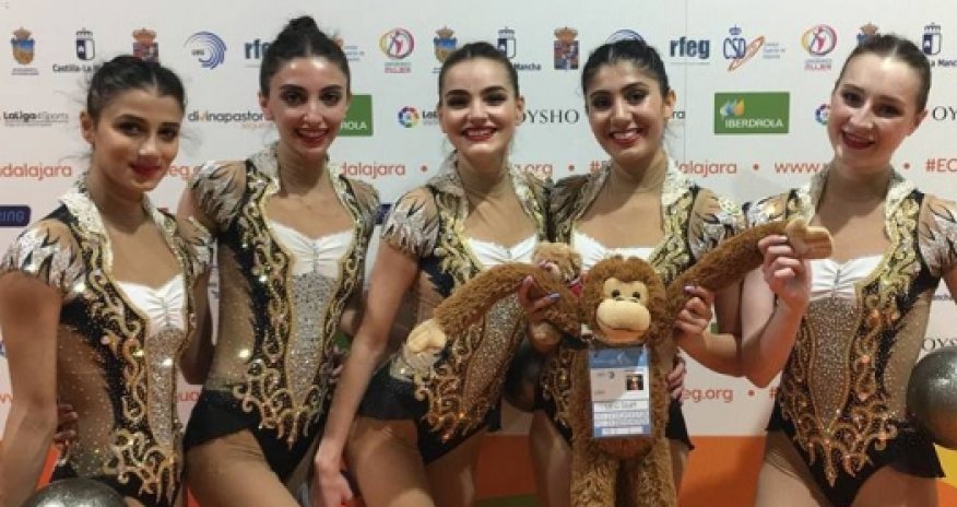 Азербайджанские гимнастки стали призерами чемпионата Европы