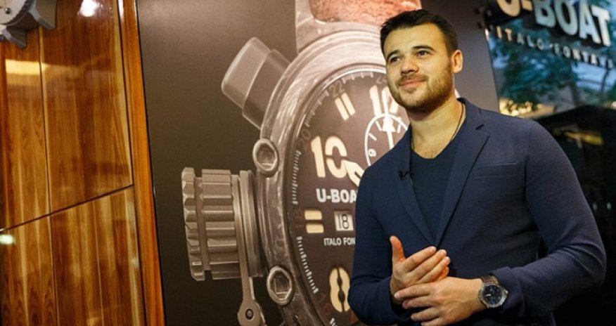 Emin azərbaycanlı aktrisaya saat hədiyyə etdi - FOTO