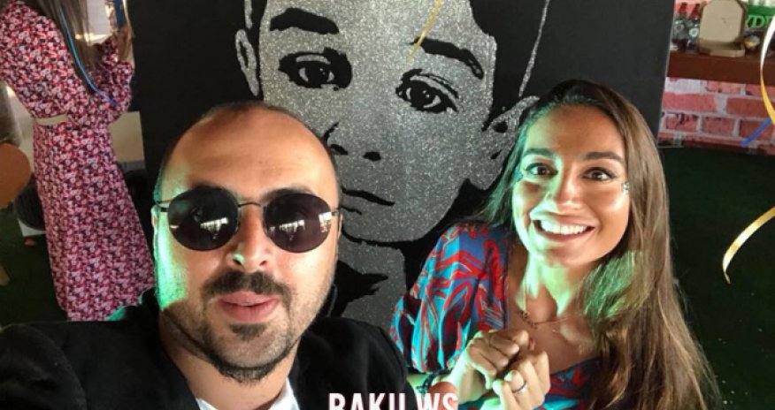 Arzu Əliyeva oğluna ad günü keçirib - VİDEO+FOTO