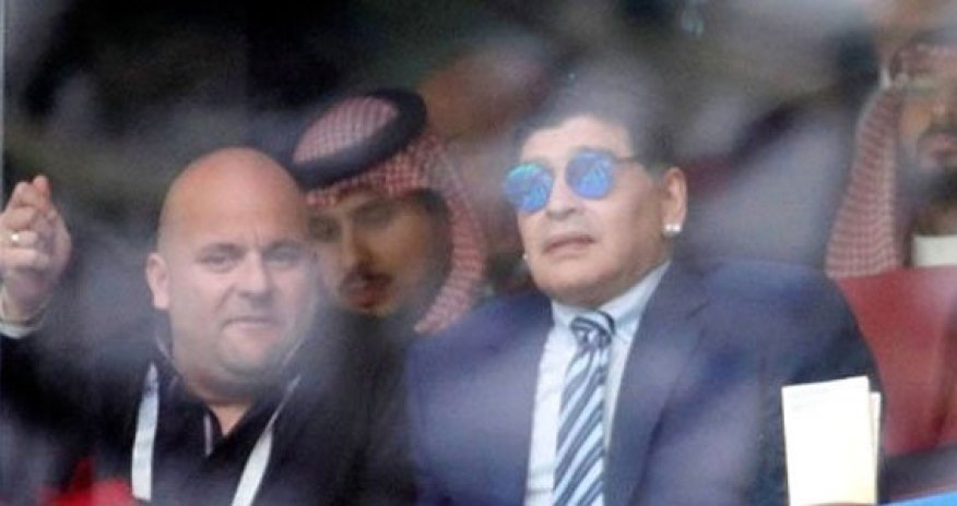 Maradona Rusiyada dava saldı: rus polisi həbs etdi