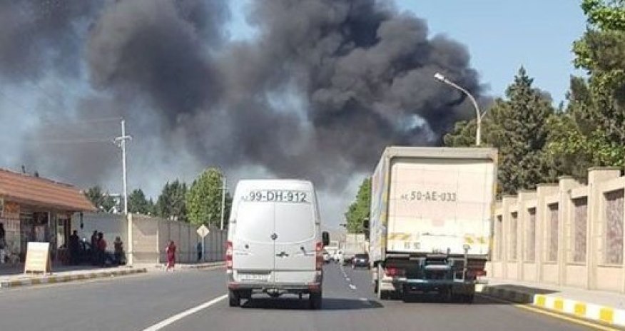 Bakıda yanan obyekt kimindir? - TƏFƏRRÜAT