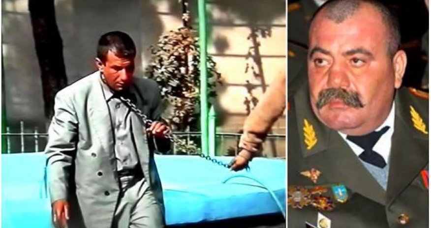 Erməni generalın evində dəhşət - Video/18+