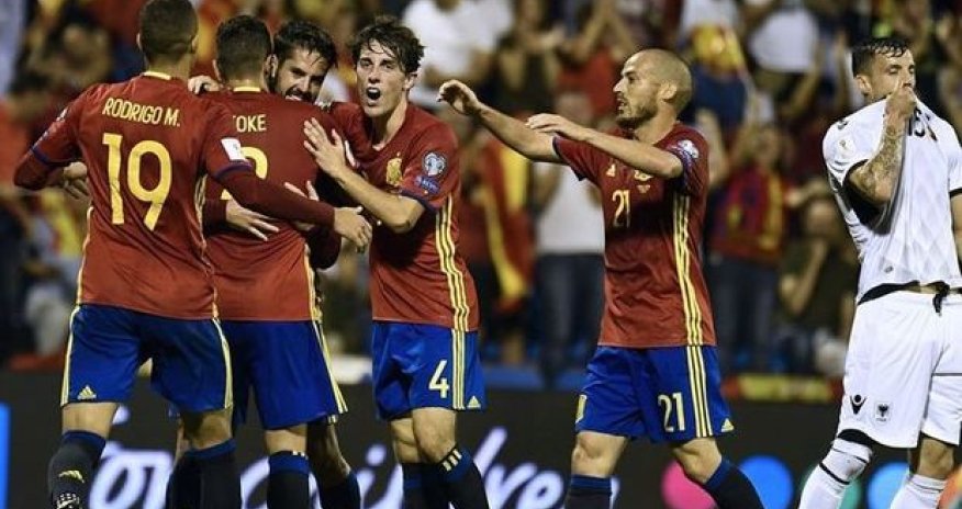 İspaniya millisi Rusiya ilə matçda uğursuzluğa son qoymağa çalışacaq