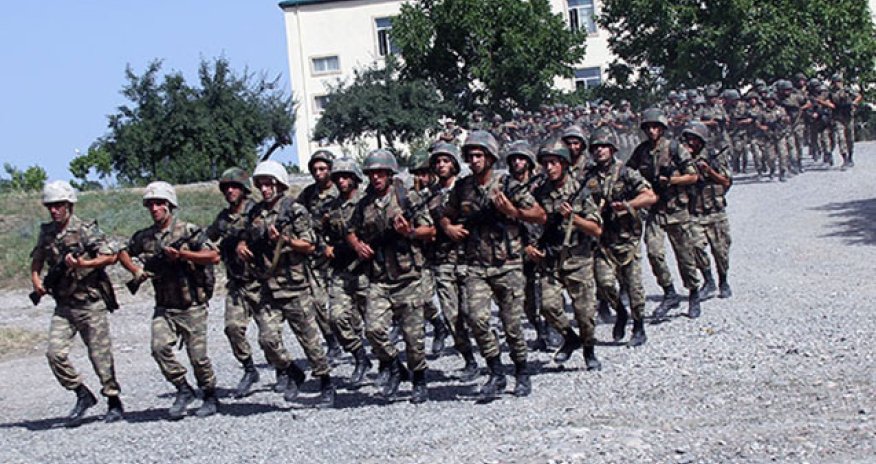 Azərbaycan ordusu hərəkətə keçdi - FOTOLAR