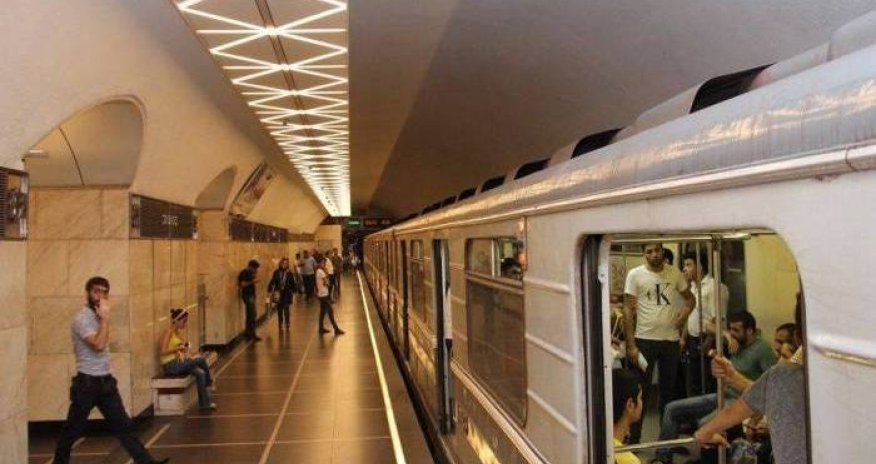 Bakı metrosundan yeni görüntülər yayıldı - FOTOLAR