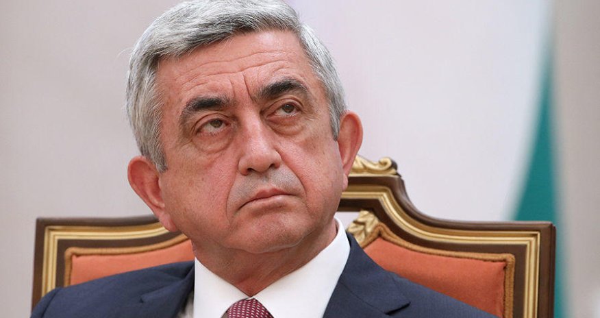 Sərkisyanın qardaşının evində axtarış aparılır